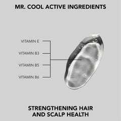 Hair Situation Mr. Cool Wet Look Gel texture closeup highlights anti-flake finish