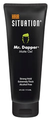 Hair Situation Mr. Dapper strong hold image demonstrating all-day definition and control.