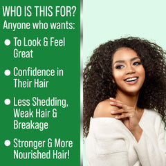 Hair Thickness Maximizer oil blend image highlights nourishing argan and pumpkin seed oils