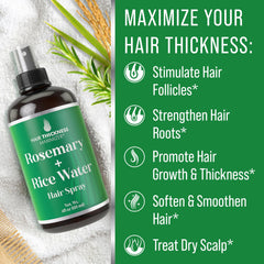 Hair Thickness Maximizer application on scalp for quick, mess-free use