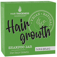 Hair Thickness Maximizer shampoo bar eco switch reduces plastic waste and supports eco-friendly routines.