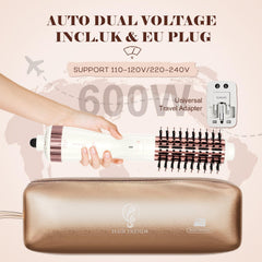 Hair Trends with two speeds and three temperature settings for versatile styling.