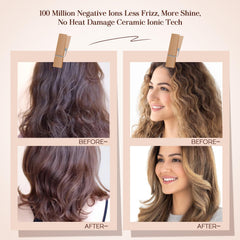 Hair Trends Oval Brush lifts roots, creating volume and smooth ends.