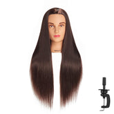 Hairingrid mannequin head 26-28in full-length hair training sessions