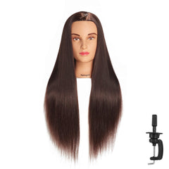 Hairingrid mannequin head 26-28in full-length hair training sessions