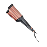 Hairitage Catch The Wave 3-barrel iron with pink barrel creates easy beachy waves