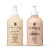 Hairitage Gentle Daily Moisture Shampoo bottle front view highlighting daily-use, color-safe cleansing.
