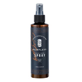Hairplexx Sea Salt Volume Spray bottle shows natural texture and a fuller look