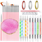 HAIY nail art tools 31pc set overview with versatile kit for DIY nails