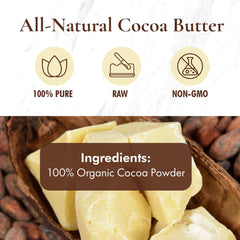 HalalEveryDay sealable bag of cocoa butter for base formulations.