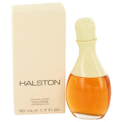 Halston women perfume bottle front view, showcasing a sophisticated fragrance for evening wear