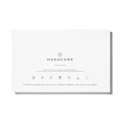 Hanacure brush ready for even application during a firming facial routine.
