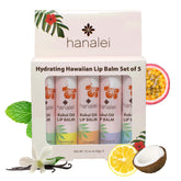 Hanalei Island Mint lip balm tube provides long-lasting moisture for dry lips