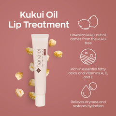 Hanalei lip treatment applied on lips for smooth finish