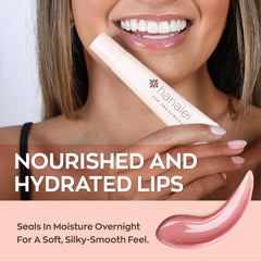 Hanalei Lip Treatment ingredients graphic details antioxidant protection benefits