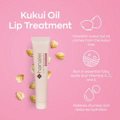 Hanalei Lip Treatment swatch in mauve pink previews tint and texture.