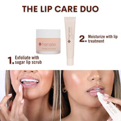 Hanalei Sugar Lip Scrub texture with cane sugar for gentle exfoliation