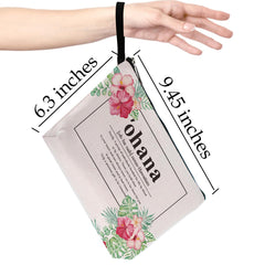Hanamiya Na cosmetic bag interior view showing organized makeup and essentials