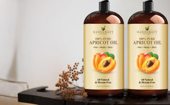 Handcraft Blends Apricot Kernel Oil skin application scene softening