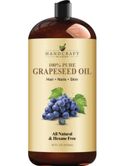 Handcraft Blends grapeseed oil bottle for skin and hair nourishment