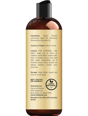 Handcraft Blends label close-up highlighting clean expeller-pressed declaration
