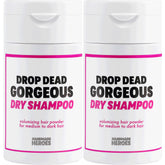 Handmade Heroes non-aerosol dry shampoo volume powder 1.8oz 2pc set boosts texture between washes