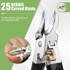 HANDWENG 3.5 inch long handle delivers leverage for easier trimming.