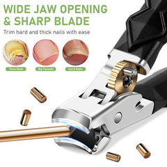 HANDWENG ingrown-curved-blade ensures precise trim for ingrown nails and sharp corners.
