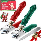 HANDWENG toenail clippers with wide-opening jaw for thick nails, enabling easy trimming.