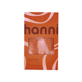 HANNI Extra-Long Shower Scarf back-reach for full-body exfoliation.
