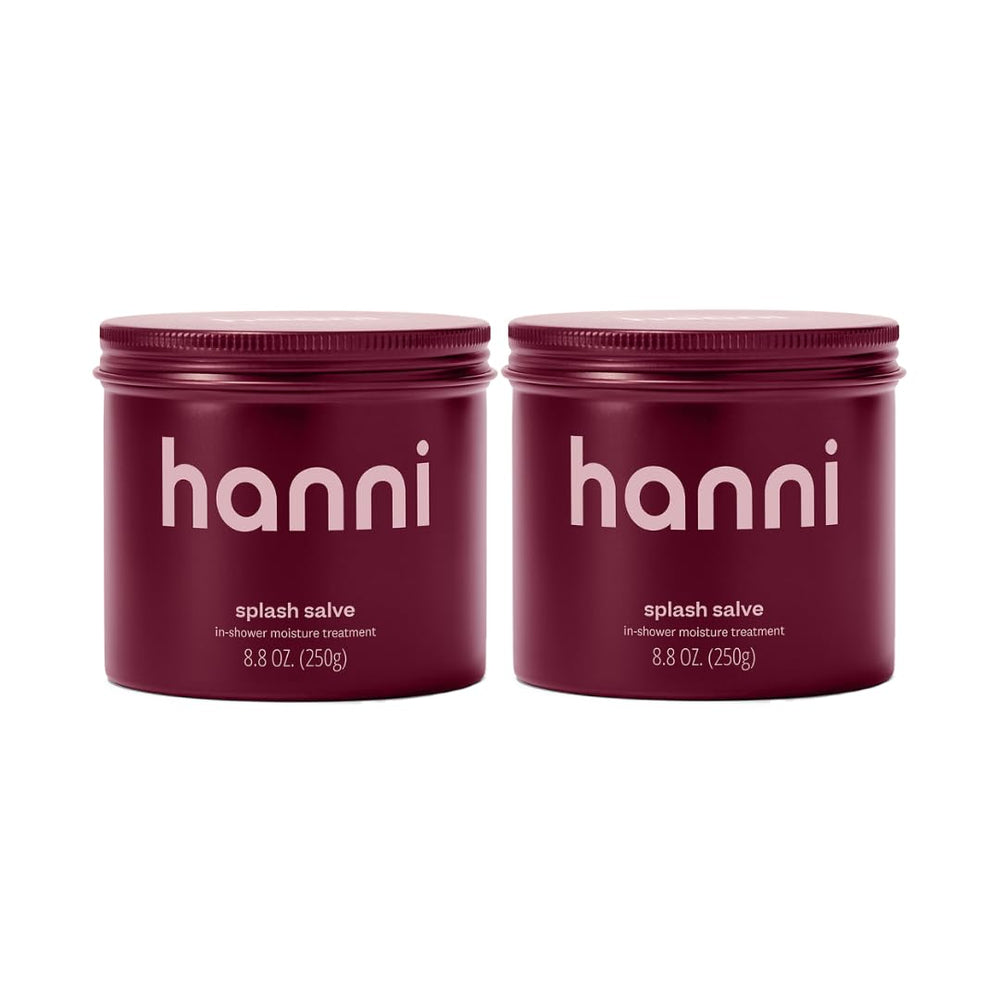 HANNI Splash Salve jar closeup showing rich hydration for all skin types