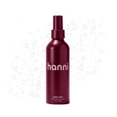 HANNI Water Balm bottle dispenses a weightless mist for quick hydration.