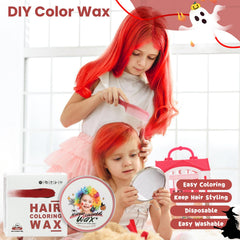 Hansuby safe plant-based formula wash-out hair dye suitable for all ages
