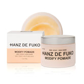 Hanz de Fuko Modify pomade jar for classic hold and high shine.
