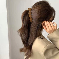 Hapdoo banana clip set hair-volume-boost for more visible fullness.