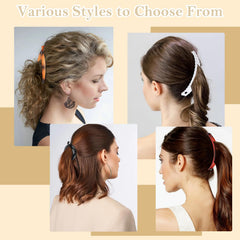 Hapdoo banana clips large clip thick hair hold across busy days