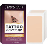 HAPIPET Natural Fit patch blends on skin for natural tattoo coverage