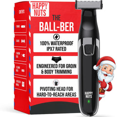 Happy Nuts Ballber dual-sided design enables versatile grooming in any direction.