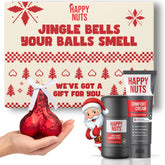 Happy Nuts Comfort Cream deodorant application showing smooth lotion-to-powder feel for dry, chafe-free skin.