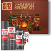 HAPPY NUTS Comfort Cream deodorant applied for daily dry, chafe-free comfort.