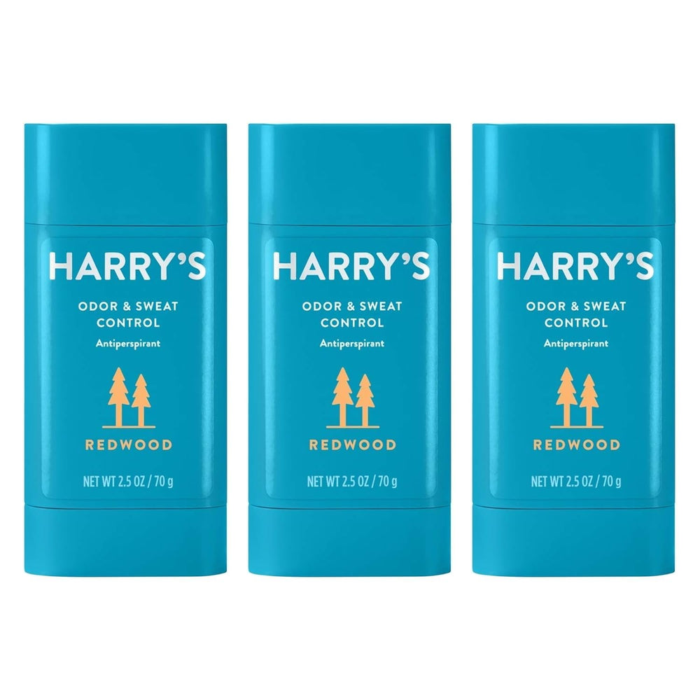 Harry's Redwood 3-pack front view for all-day protection.