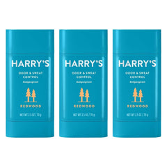 Harry's Redwood 3-pack front view for all-day protection.
