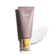Haruharu Wonder Black Rice Pure Mineral Sunscreen bottle shows daily mineral protection