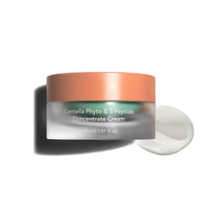 HARUHARU Wonder Centella Phyto & 5 Peptide Concentrate Cream jar closeup for nourished skin