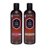 HASK curl care shampoo bottle—sulfate-free cleansing for curly hair