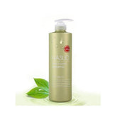 Hasuo Herbal Essential Shampoo bottle on shelf for daily cleansing and scalp refreshment.