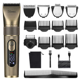 Hatteker men's beard trimmer with ceramic cutter for precise trimming