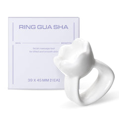 HAUA Ring Gua Sha glide-ceramic for smooth facial massage