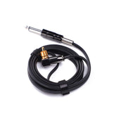 HAWINK RCA cord black closeup for reliable power during sessions.