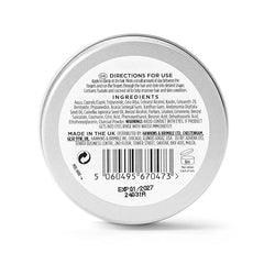 Hawkins & Brimble Matt Clay natural matte finish on styled hair.